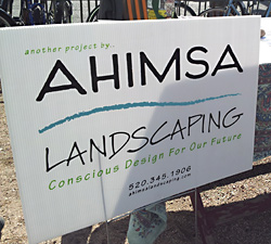 ahimsa-yard-sign