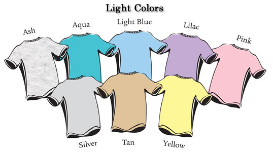 light colors