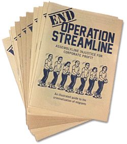 End Operation Streamline: Assemblyline Injustice for Corporate Profit 